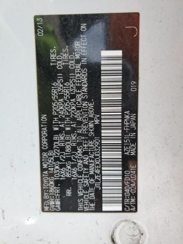 JTLZE4FEXDJ032901 - 2013 TOYOTA SCION XB 白色 照片 13