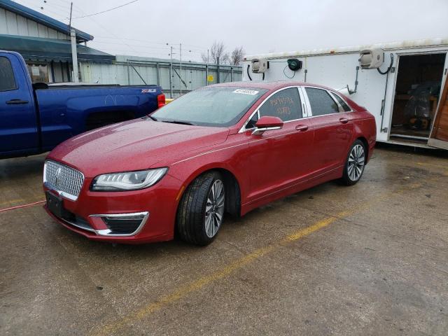 3LN6L5F99HR610782 - 2017 LINCOLN MKZ RESERVE წითელი ფოტო 1