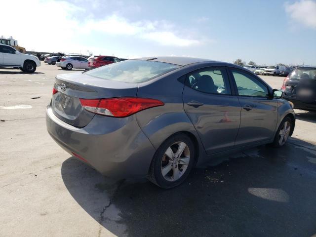 5NPDH4AE5DH234204 - 2013 HYUNDAI ELANTRA GLS GRAY photo 3