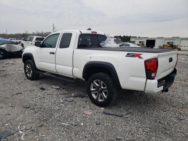 3TYRZ5CN6LT002309 - 2020 TOYOTA TACOMA ACCESS CAB WHITE photo 2