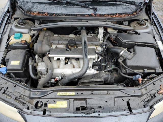 YV1RS592852428651 - 2005 VOLVO S60 2.5T GRAY photo 11