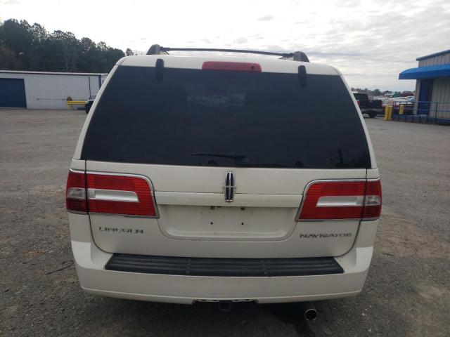 5LMFU27518LJ11428 - 2008 LINCOLN NAVIGATOR CREAM photo 6