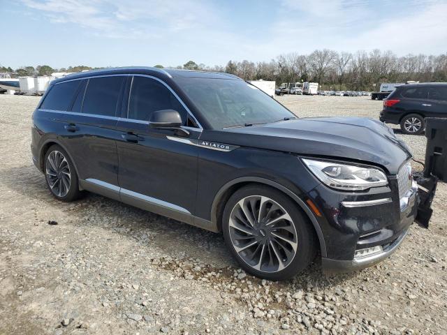 5LM5J7XC8LGL26385 - 2020 LINCOLN AVIATOR RESERVE 黑色 照片 4