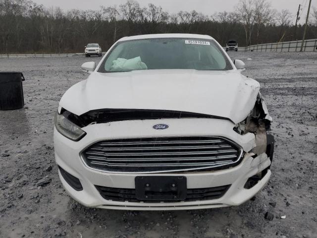 3FA6P0HR1DR236452 - 2013 FORD FUSION SE WHITE photo 5