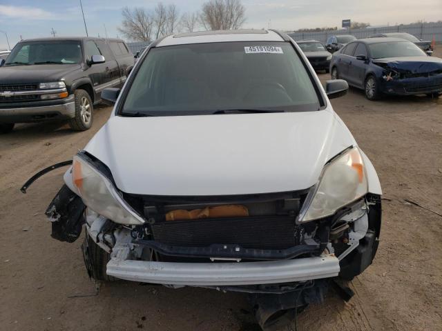 JHLRE4H58BC032361 - 2011 HONDA CR-V EX WHITE photo 5