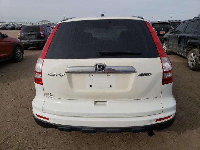 JHLRE4H58BC032361 - 2011 HONDA CR-V EX WHITE photo 6