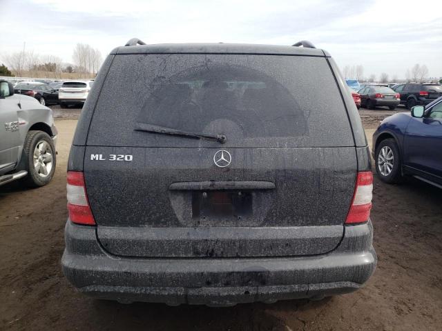 4JGAB54E92A328317 - 2002 MERCEDES-BENZ ML 320 BLACK photo 6