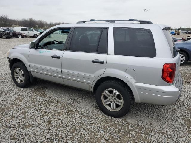 2HKYF18443H592315 - 2003 HONDA PILOT EX SILVER photo 2