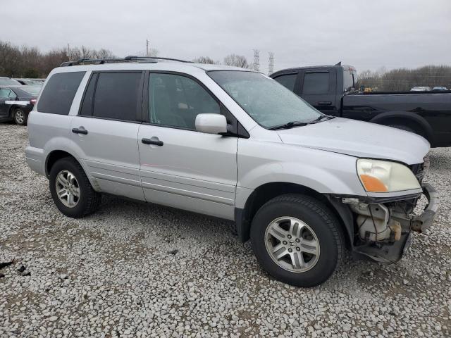 2HKYF18443H592315 - 2003 HONDA PILOT EX SILVER photo 4