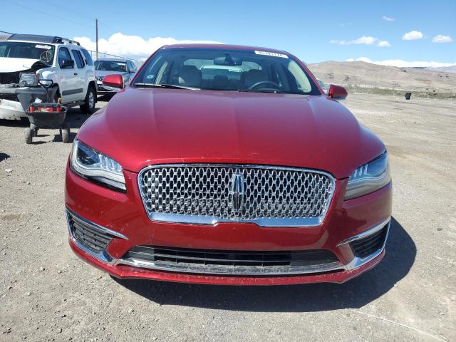 3LN6L5MU1HR609942 - 2017 LINCOLN MKZ HYBRID RESERVE RED photo 5