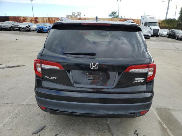 5FNYF6H28MB016822 - 2021 HONDA PILOT SE BLACK photo 6