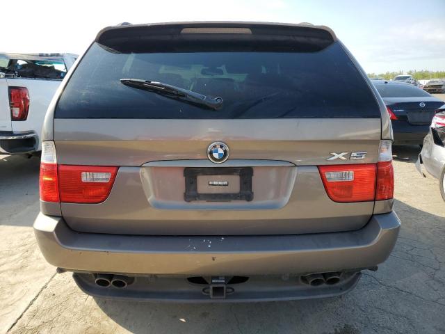 5UXFB53585LV19570 - 2005 BMW X5 4.4I TAN photo 6