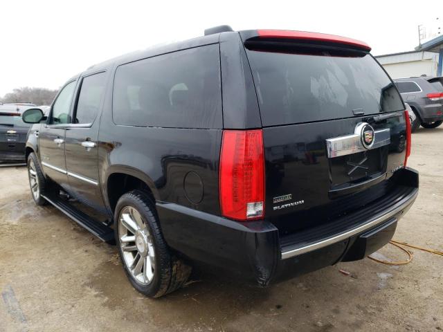 1GYS4KEF6BR387703 - 2011 CADILLAC ESCALADE ESV PLATINUM შავი ფოტო 2