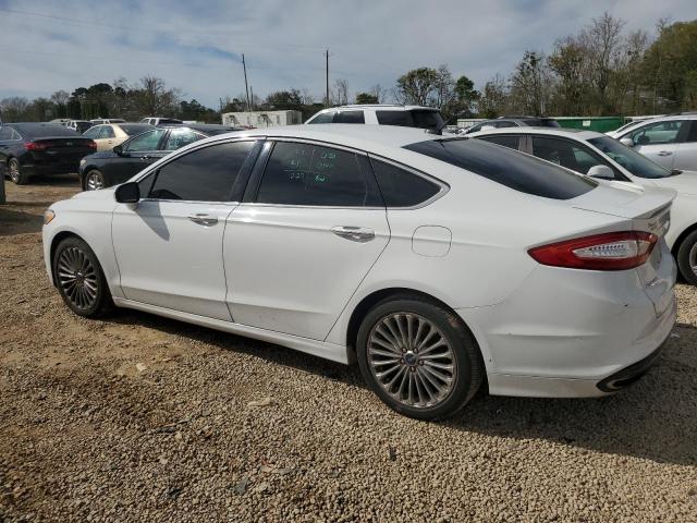 3FA6P0K90DR228075 - 2013 FORD FUSION TITANIUM WHITE photo 2