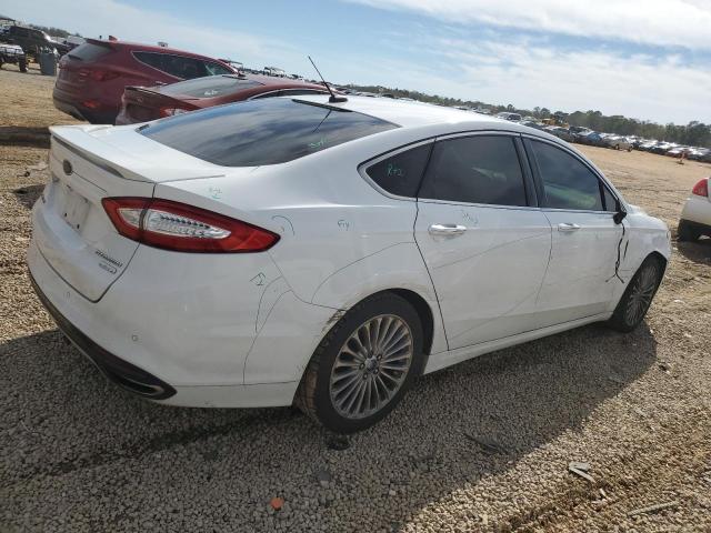 3FA6P0K90DR228075 - 2013 FORD FUSION TITANIUM WHITE photo 3