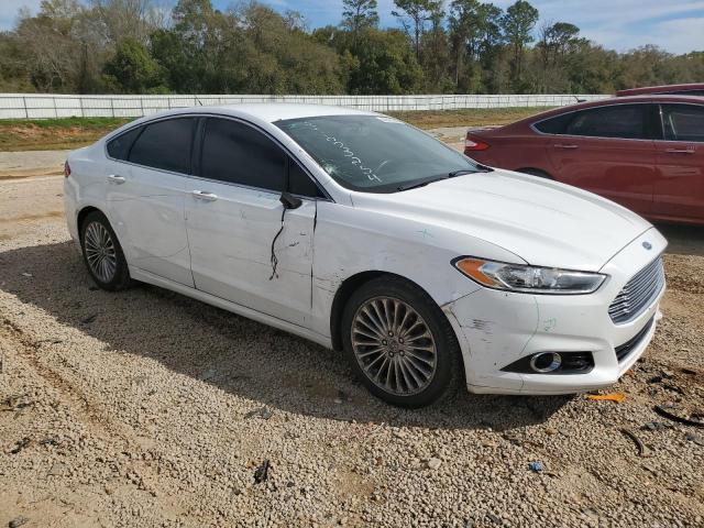 3FA6P0K90DR228075 - 2013 FORD FUSION TITANIUM WHITE photo 4