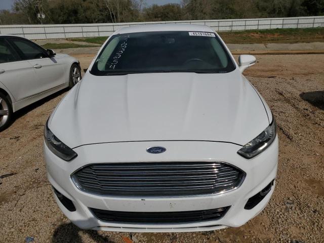 3FA6P0K90DR228075 - 2013 FORD FUSION TITANIUM WHITE photo 5