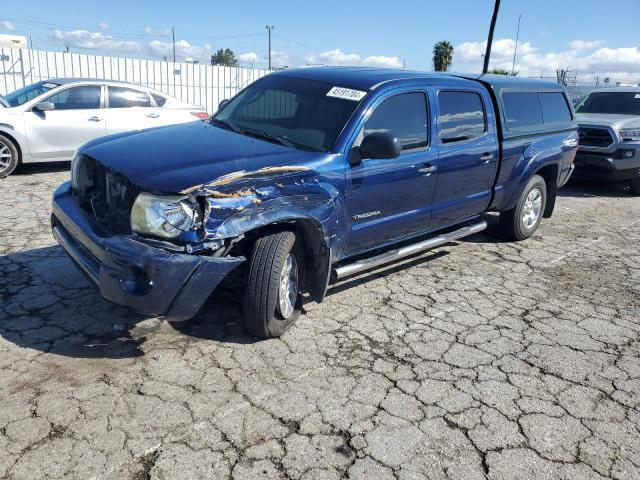 3TMJU62N78M065148 - 2008 TOYOTA TACOMA DOUBLE CAB PRERUNNER BLUE photo 1