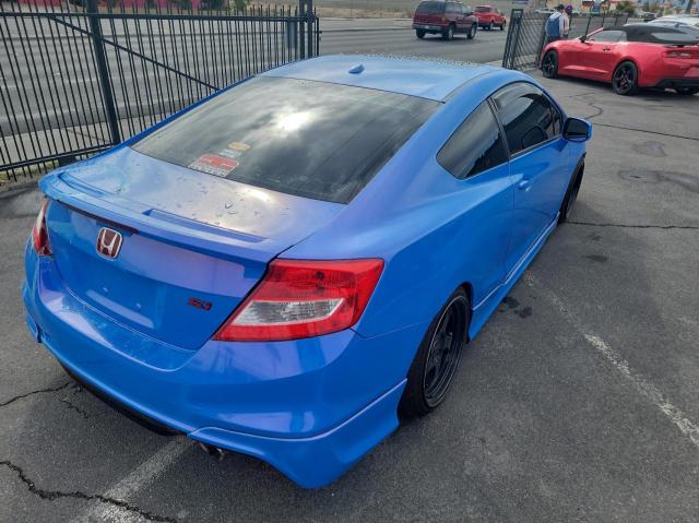 2HGFG4A56CH704096 - 2012 HONDA CIVIC SI BLUE photo 4