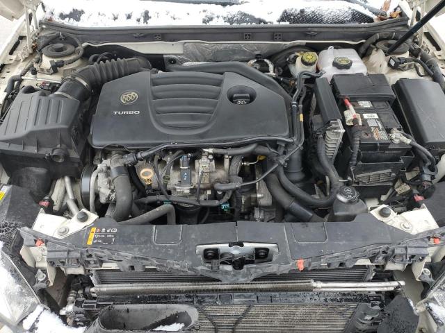 2G4GV5GVXD9192825 - 2013 BUICK REGAL GS WHITE photo 11