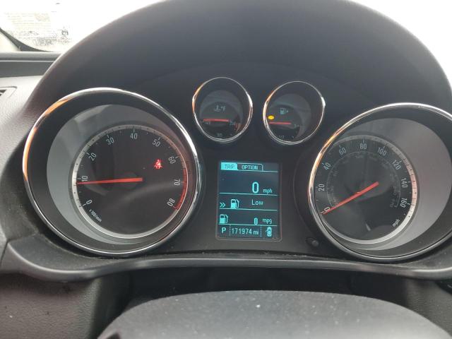 2G4GV5GVXD9192825 - 2013 BUICK REGAL GS WHITE photo 9