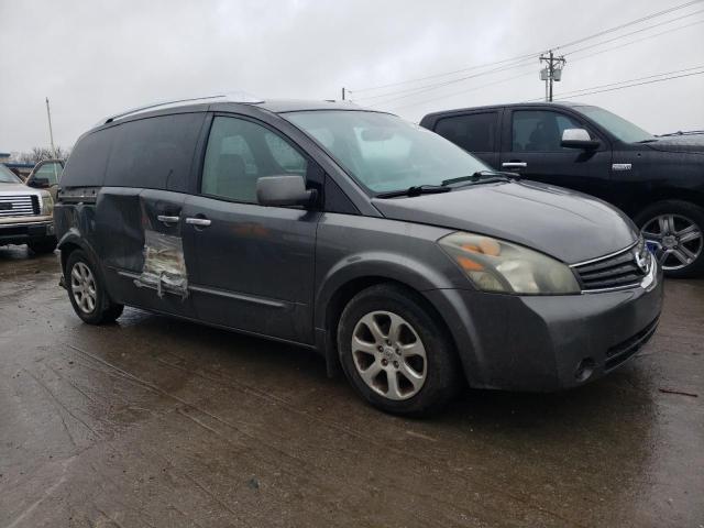 5N1BV28U38N118423 - 2008 NISSAN QUEST S GRAY photo 4