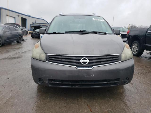 5N1BV28U38N118423 - 2008 NISSAN QUEST S GRAY photo 5