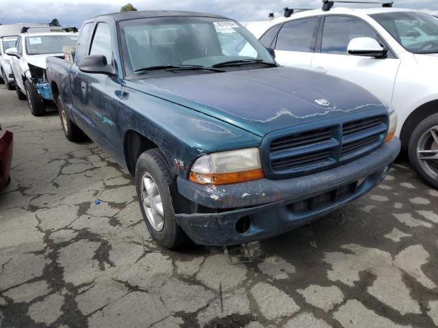 1B7GL22X2WS541365 - 1998 DODGE DAKOTA GREEN photo 4