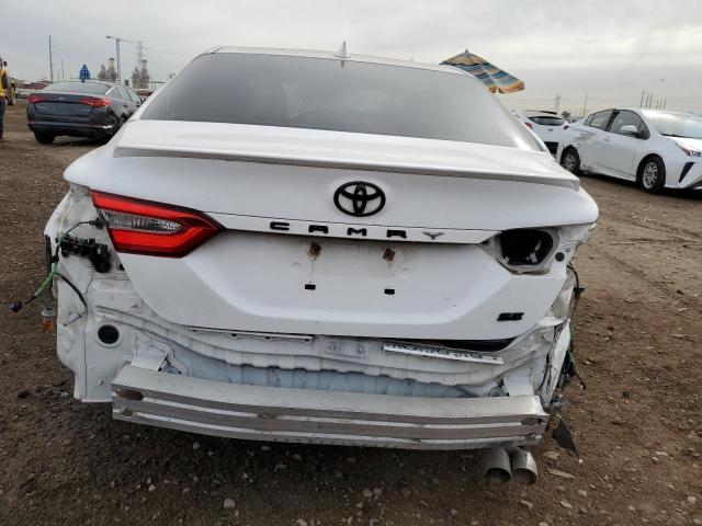 4T1B11HK1KU195387 - 2019 TOYOTA CAMRY L WHITE photo 6