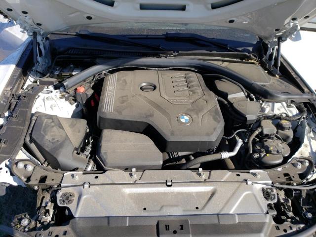 3MW5R7J0XM8B47888 - 2021 BMW 330XI WHITE photo 11