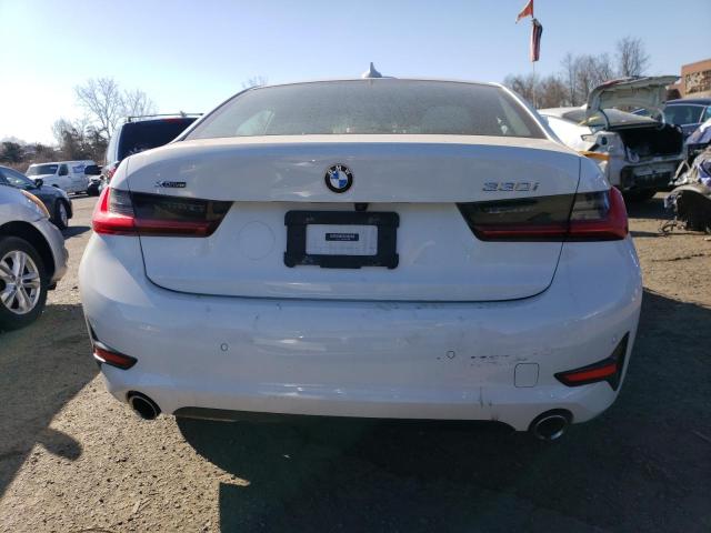 3MW5R7J0XM8B47888 - 2021 BMW 330XI Biały zdjęcie 6