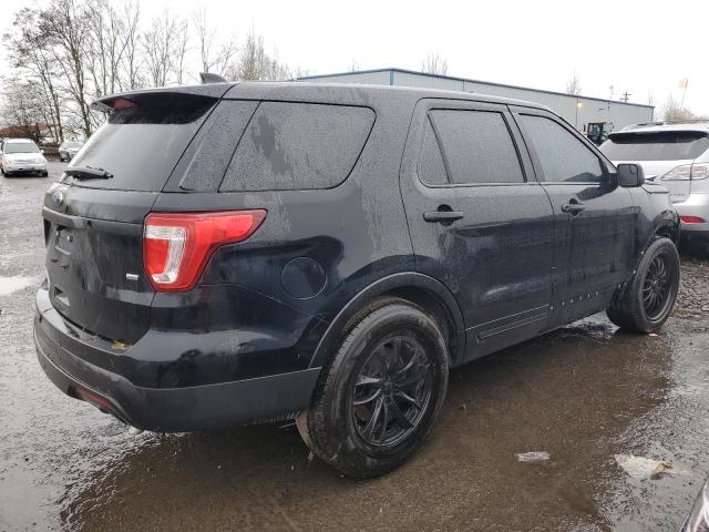 1FM5K8AR1HGA94612 - 2017 FORD EXPLORER POLICE INTERCEPTOR BLACK photo 3