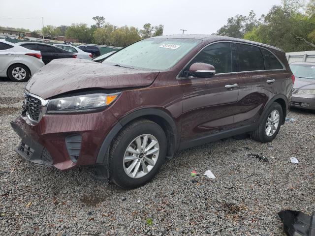 5XYPG4A30LG683231 - 2020 KIA SORENTO L BURGUNDY photo 1