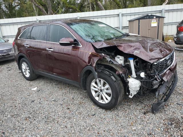 5XYPG4A30LG683231 - 2020 KIA SORENTO L BURGUNDY photo 4