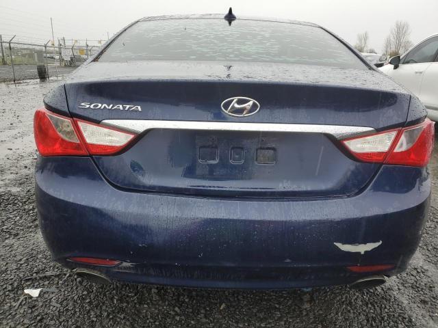 5NPEC4AC1DH803714 - 2013 HYUNDAI SONATA SE BLUE photo 6