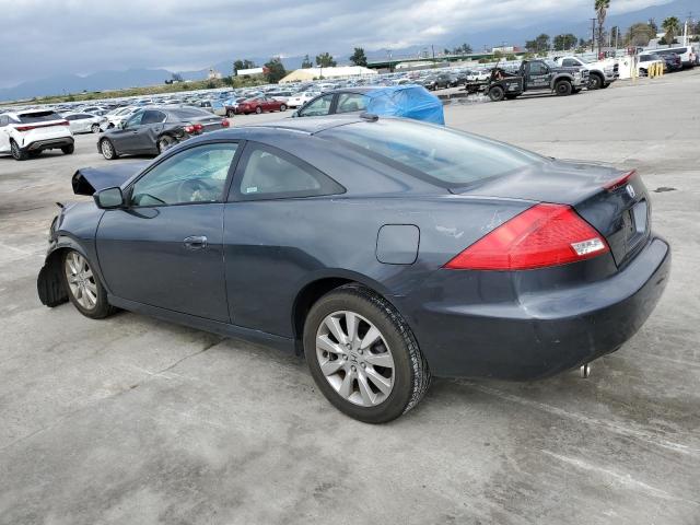 1HGCM82687A000920 - 2007 HONDA ACCORD EX GRAY photo 2