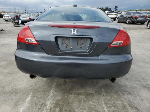 1HGCM82687A000920 - 2007 HONDA ACCORD EX GRAY photo 6