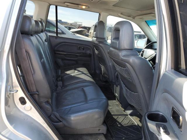 5FNYF18635B017738 - 2005 HONDA PILOT EXL SILVER photo 11