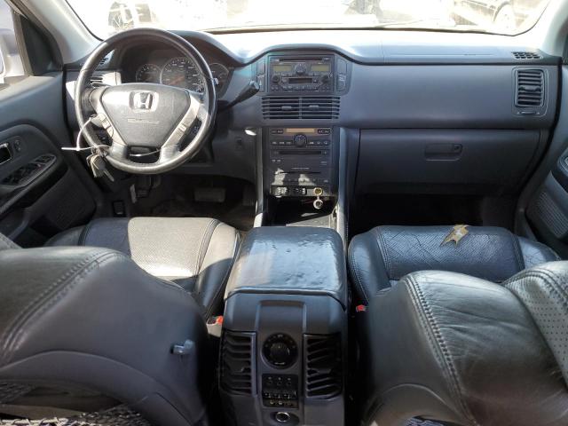 5FNYF18635B017738 - 2005 HONDA PILOT EXL SILVER photo 8