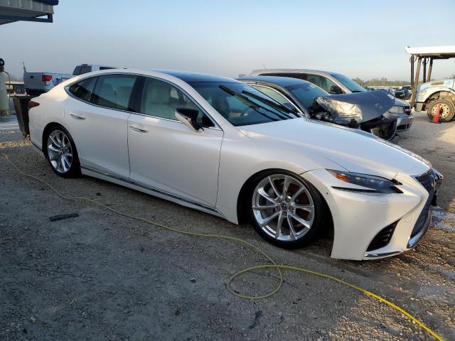 JTHB5LFF7J5003844 - 2018 LEXUS LS 500 WHITE photo 4