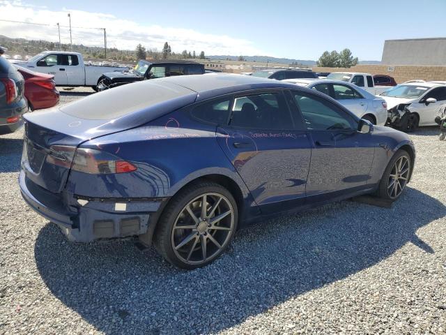 5YJSA1E20HF190806 - 2017 TESLA MODEL S 蓝色 照片 3