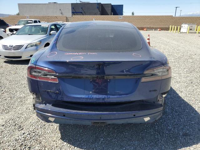 5YJSA1E20HF190806 - 2017 TESLA MODEL S 蓝色 照片 6
