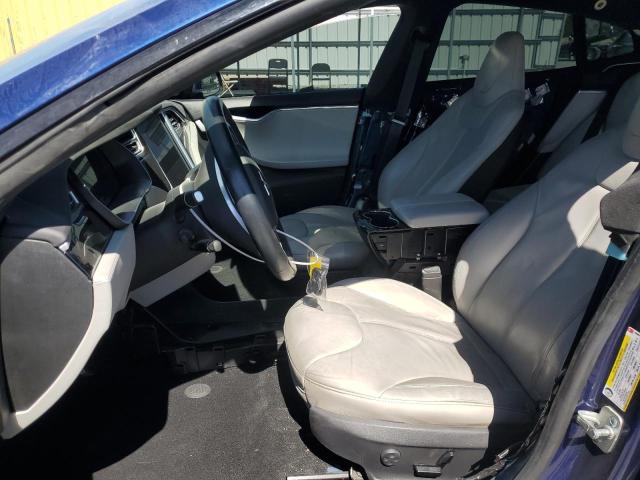 5YJSA1E20HF190806 - 2017 TESLA MODEL S 蓝色 照片 7