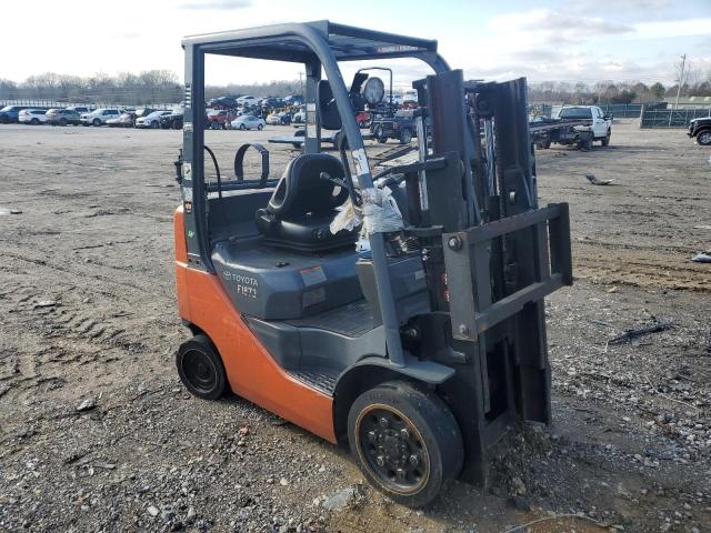 76840 - 2016 TOYOTA FORK LIFT ORANGE photo 1