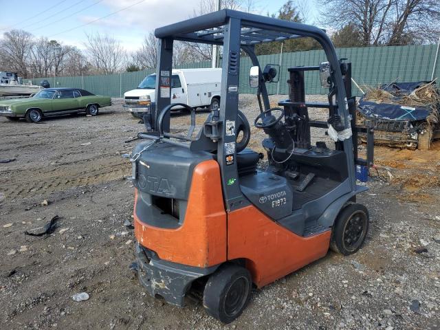 76840 - 2016 TOYOTA FORK LIFT ORANGE photo 4