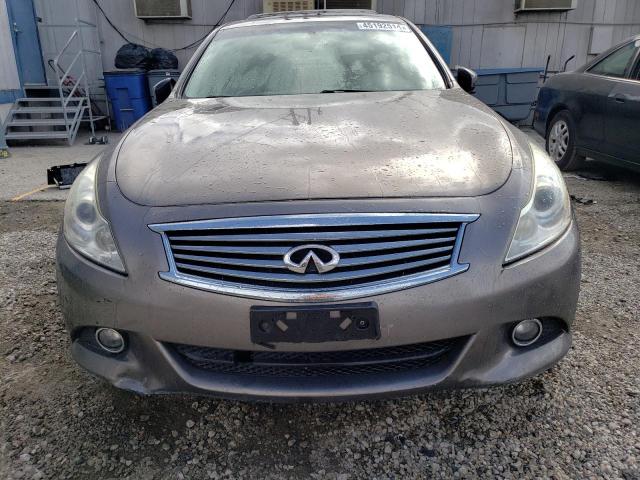 JN1CV6AP0AM408198 - 2010 INFINITI G37 BASE SILVER photo 5