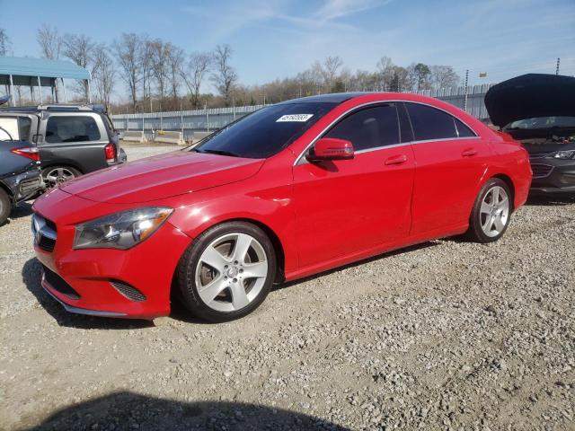 WDDSJ4GB6HN403439 - 2017 MERCEDES-BENZ CLA 250 4MATIC RED photo 1