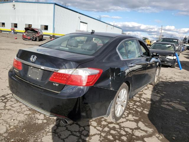 1HGCR3F88DA026543 - 2013 HONDA ACCORD EXL BLACK photo 3