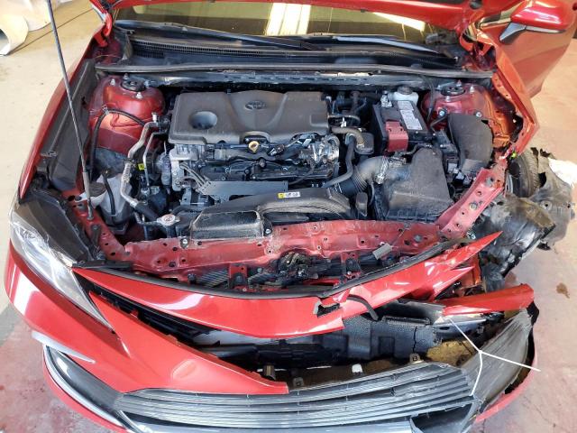 4T1C11AK3PU164566 - 2023 TOYOTA CAMRY LE RED photo 11