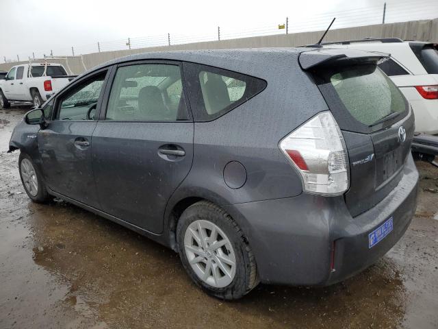 JTDZN3EU5C3142546 - 2012 TOYOTA PRIUS V GRAY photo 2